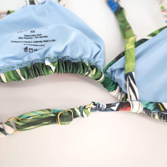 Swiminista x Christian Lacroix Sexy Bikini Top Jardin Exo'Chic - Size XS - NWT - Picture 11 of 15